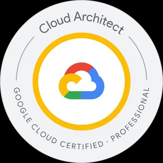 Google Cloud Certified — Professional Cloud Architect